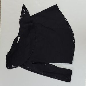 Diane Von Furstenberg women's black one shoulder sz small top new with tags